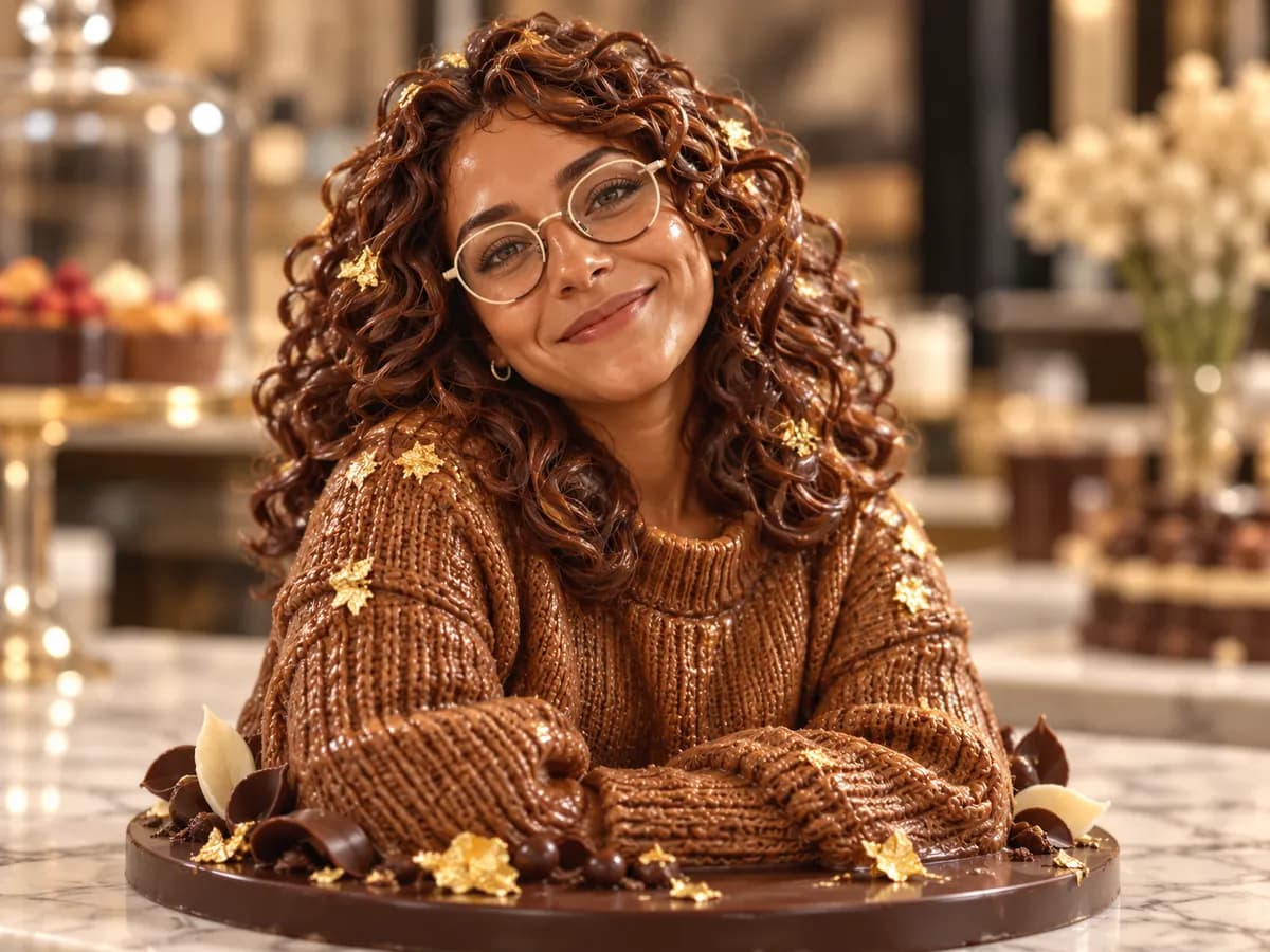 Chocolate Sculpture example