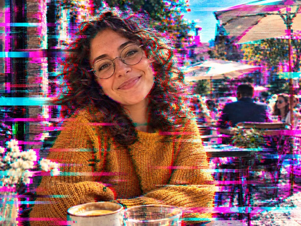 Glitch Art example