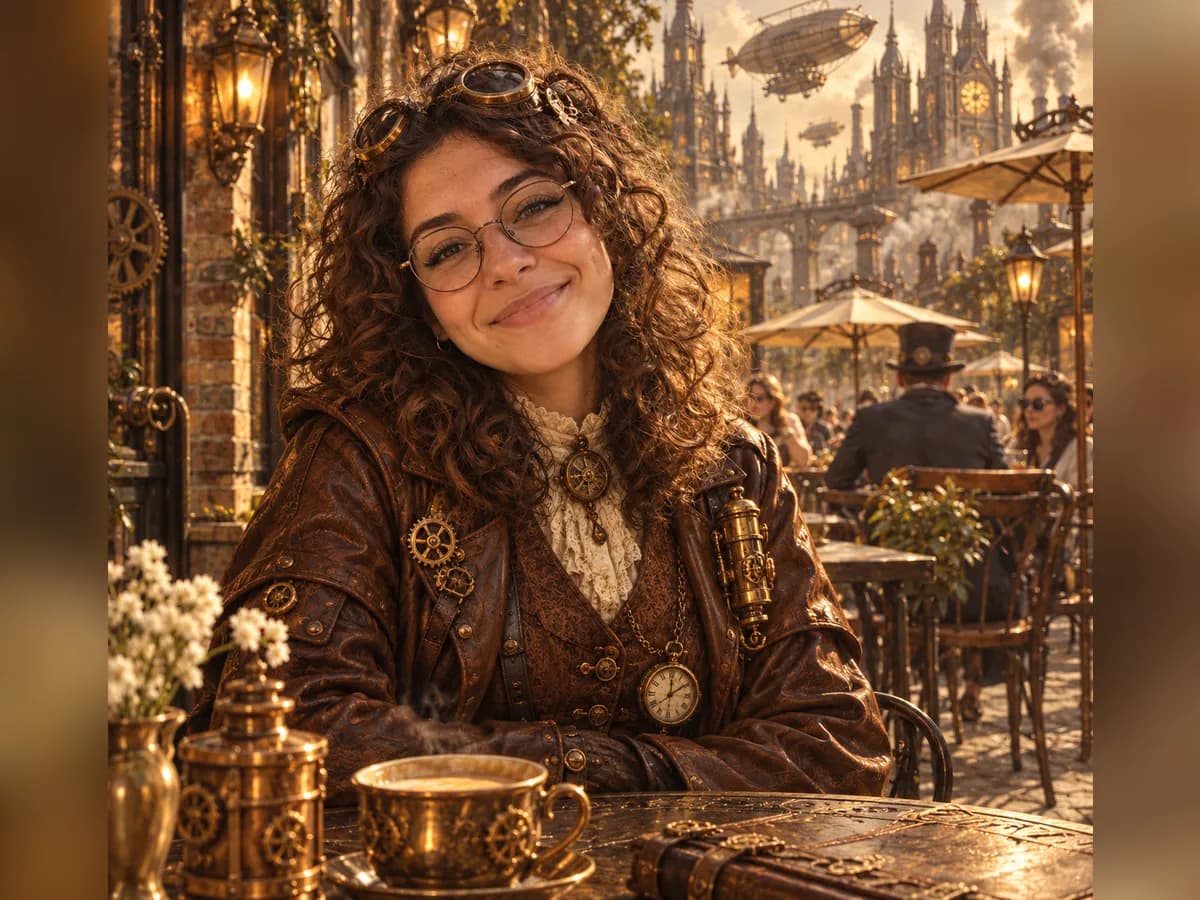 Steampunk Portrait example