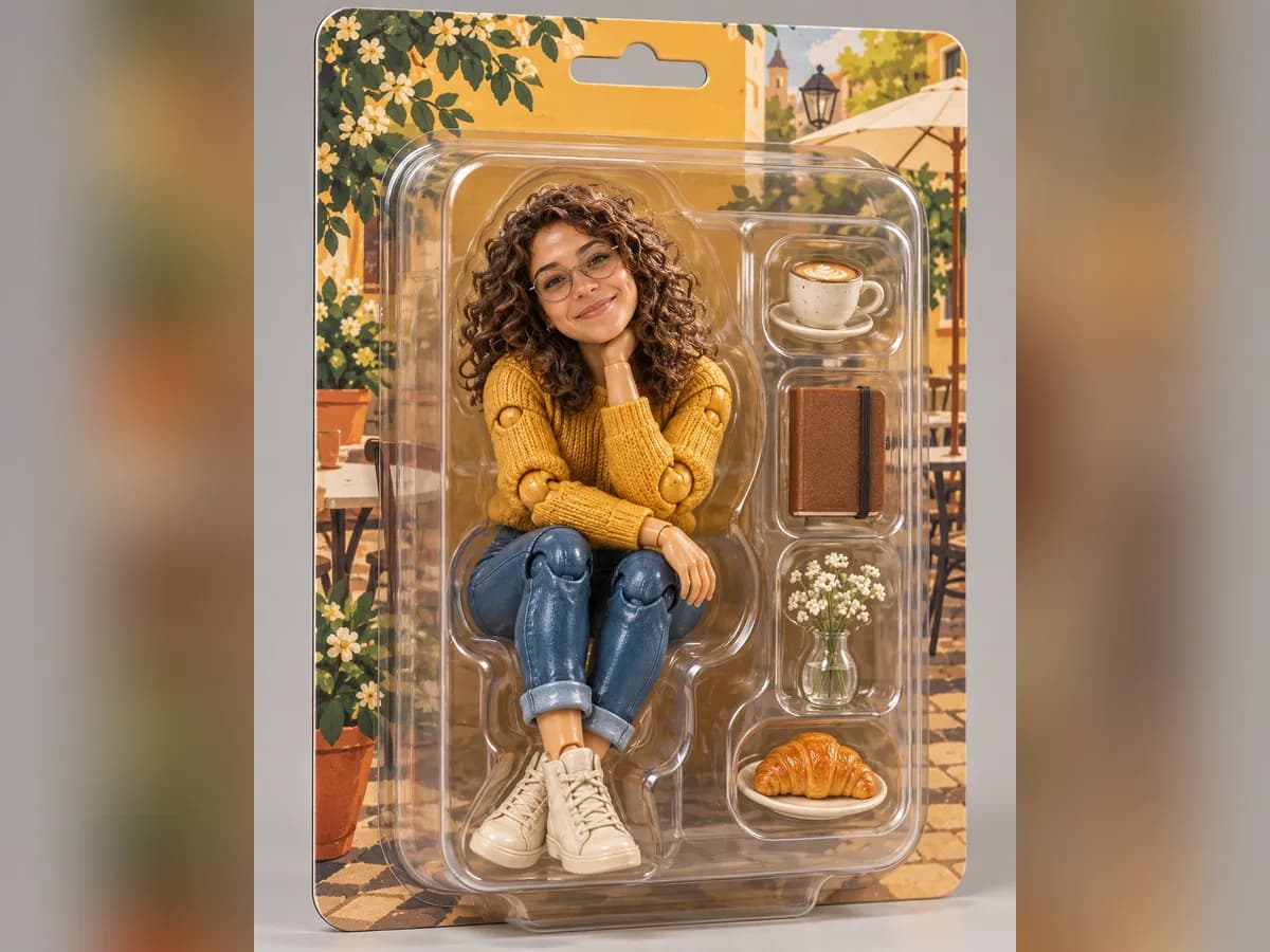 Toy Figure in a Box example