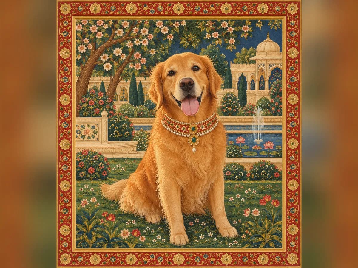 Indian Miniature Painting example